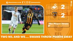 Swansea City 2-2 Hull City – Swans flatter to deceive again